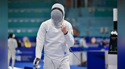 Сборная Казахстана впервые вошла в топ-3 чемпионата Азии по фехтованию