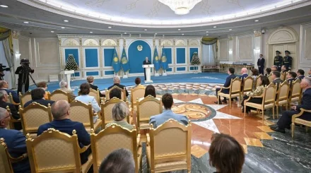 «Журналисты – соавторы принятой Конституции»: Токаев выступил с важным заявлением на церемонии награждения СМИ