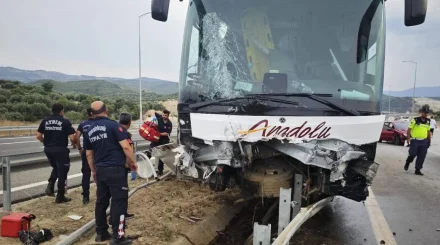20 человек пострадали в ДТП с пассажирским автобусом в Турции