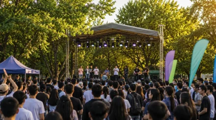 В Алматы прошел фестиваль Taza Tandau Fest в поддержку здорового образа жизни