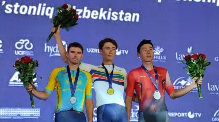  Денис Сергиенко маунтинбайктан Азия чемпионатының күміс жүлдегері атанды 