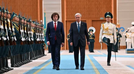  Грузия Премьер-министрі Қазақстанға ресми сапармен келді 
