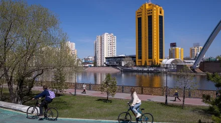 Автобусы временно не останавливаются в микрорайоне Целинный в Астане