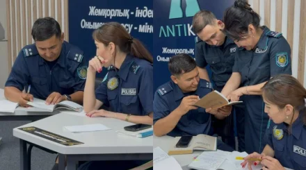 «How can I help you?»: казахстанских полицейских учат английскому языку