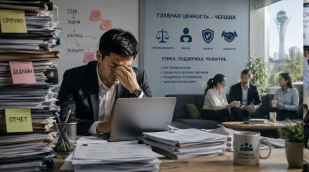 «Горящее кресло» чиновника: как в Казахстане решили спасать госслужащих от выгорания