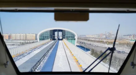 Астанада LRT бойындағы электр кабельдері өртенді