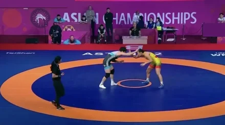 Казахстанские борцы устроили медальный листопад на чемпионате Азии