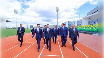 Бектенов жаңа спорт университетінің жұмысымен танысты