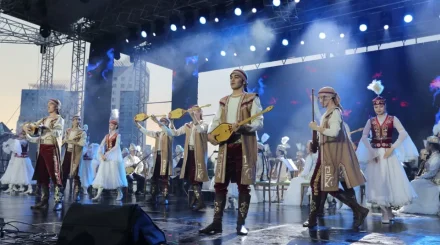 Алматы состоялся праздничный концерт «Домбыра – дастан», посвященный Национальному дню домбры