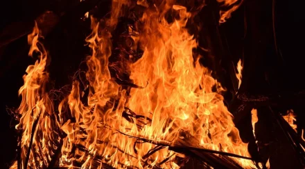 Мужчина получил сильные ожоги при пожаре во времянке в Алматы (ВИДЕО)