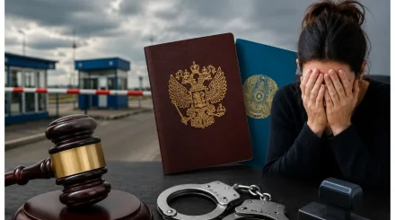 Павлодар облысында қос азаматтығы бар әйел адам ірі көлемде айыппұл арқалады