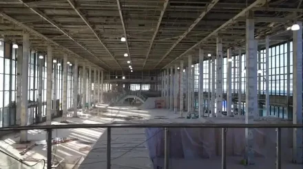 Более 500 специалистов задействовано на реконструкции вокзала Алматы-1