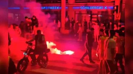 Фанаты сборной Марокко устроили беспорядки в Лондоне после вылета с ЧМ-2026 (ВИДЕО)