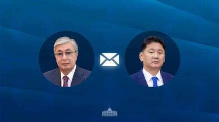 Токаев поздравил президента Монголии с праздником Наадам