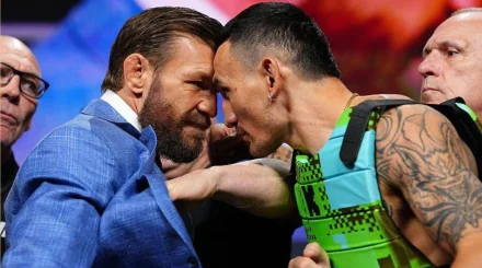 Где и когда смотреть бой Макгрегор — Холлоуэй на UFC 329