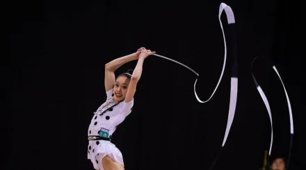 Казахстанcкая гимнастка вошла в топ-10 на этапе Кубка мира в Италии