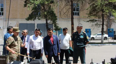  Алматыда мәслихат депутаттары Ұлттық ұланның әскери қызметкерлерімен кездесті 