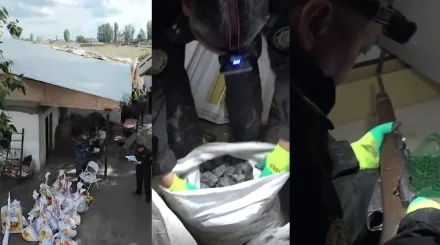 Подпольный цех по переработке золота накрыли в Акмолинской области (ВИДЕО)