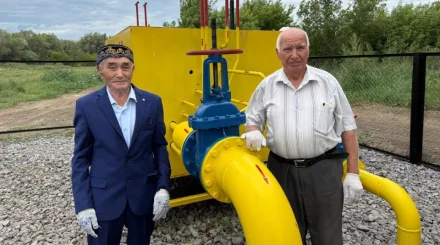 В Актюбинской области газифицировали еще одно село