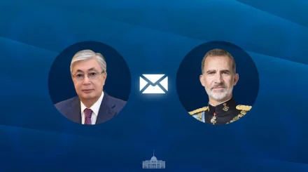  Президент Испания Королі VI Фелипеге құттықтау жеделхатын жолдады 
