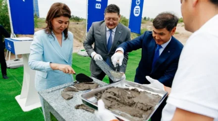 В Семее начали строить первую школу BINOM
