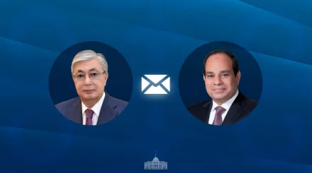  Мемлекет басшысы Мысыр президентін құттықтады 