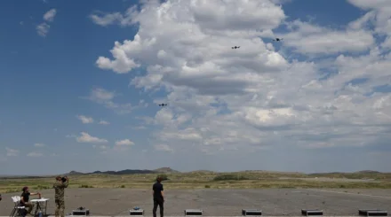   «Спасск» полигонында дрондар сынақтан өтті   