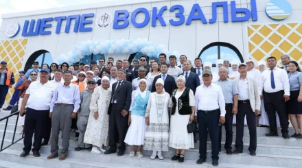   Шетпе станциясындағы вокзалдың аумағы бес есеге ұлғайды   