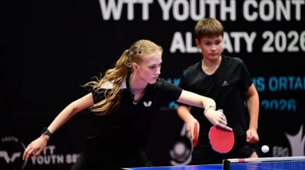  Үстел теннисі: Қазақстан Алматыдағы WTT Youth Contender турнирінде алғашқы медалін жеңіп алды 
