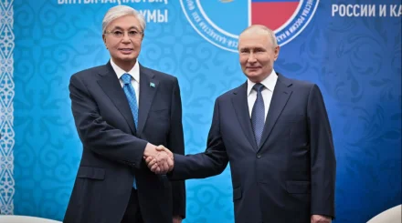 Тоқаев Путинмен кездесті