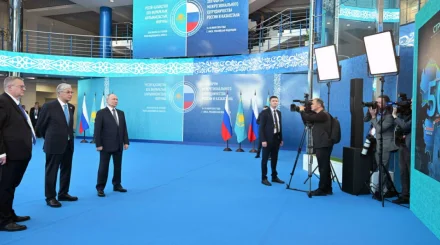  Қазақстан мен Ресей президенттеріне сауда және логистика саласындағы цифрлық жобалар таныстырылды 