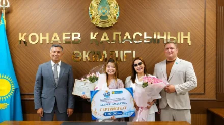 Звезда Акерке зажглась в Витебске