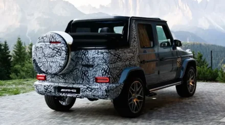 Mercedes готовит четырехдверный кабриолет G-Class