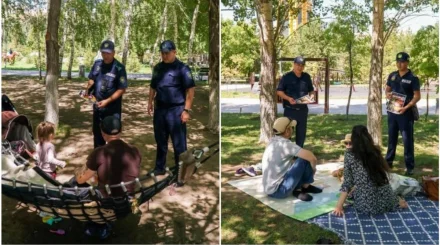 В парках Астаны проходят рейды по соблюдению чистоты