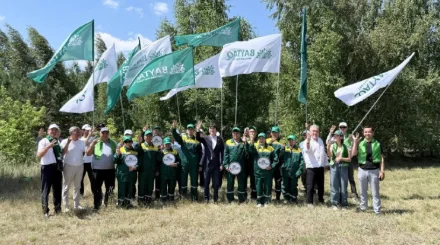 «Байтақ» партиясының төрағасы «Астана орманы» кәсіпорнының ұжымымен кездесті 