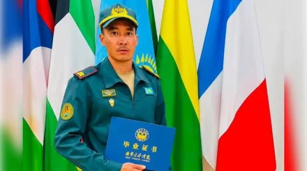 Қазақстандық мерген Қытайдың әскери академиясын үздік аяқтады