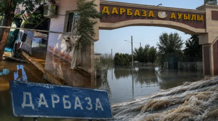 Жители села в Туркестанской области обвинили акимат после потопа