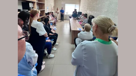  «Ақ жол» партиясының кандидаттары дәрігерлерге сайлауалды бағдарламасын таныстырды 