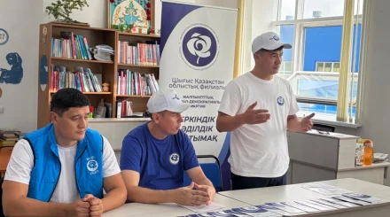 ОСДП провела встречу с избирателями в поселке Глубокое: борьба с коррупцией как условие подъема села