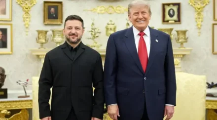 Трамп пен Зеленский Ақ үйде жеке кабинетте сөйлесті