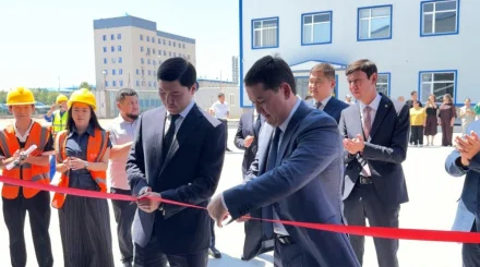 В Жамбылской области открыли завод по производству сэндвич-панелей