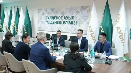 «Ауыл» партиясының штабында ЕҚЫҰ-ның сайлауды байқау миссиясымен кездесу өтті