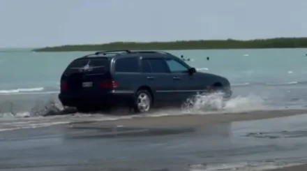 Водителя, устроившего опасные заезды на берегу Балхаша, арестовали на 10 суток