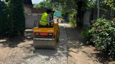 В Жетысуском районе Алматы обновляют более 8 км водопроводных и канализационных сетей