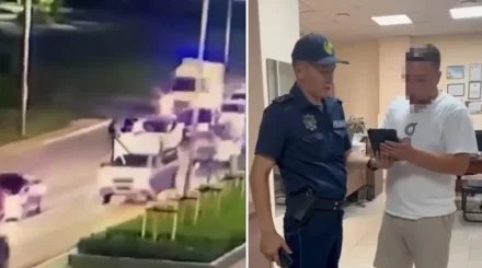 Пьяный мужчина стрелял из окна авто в Астане (ВИДЕО)