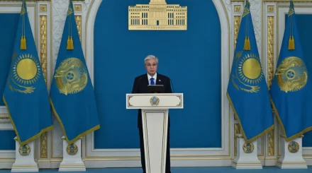   Президент телекөпір арқылы маңызды автокөлік жолдарының құрылысын бастап берді   