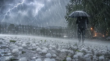 Казахстан накроет погодный удар: ливни, град и жара до +40°C