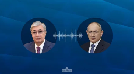   Мемлекет басшысы Армения Премьер-министрімен телефон арқылы сөйлесті   