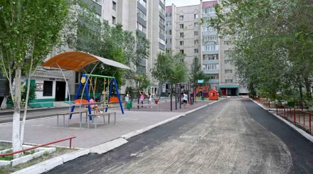 В 100 дворах Семея отремонтируют внутридворовые дороги