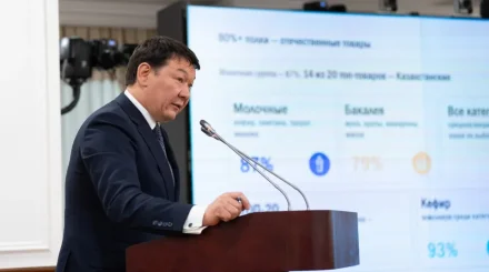 14 из 20 самых продаваемых товаров в торговых сетях Казахстана произведены внутри страны